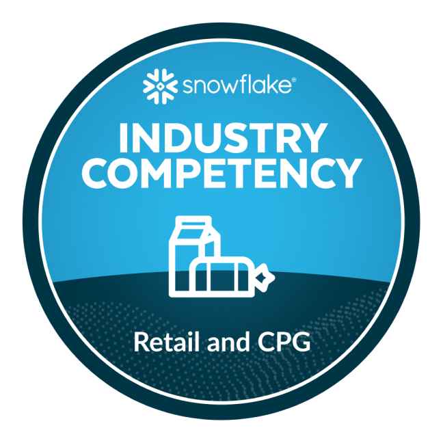 Snowflake Competency Badges Image