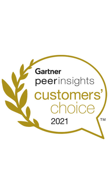 Gartner Peer Insights Customers' Choice Image