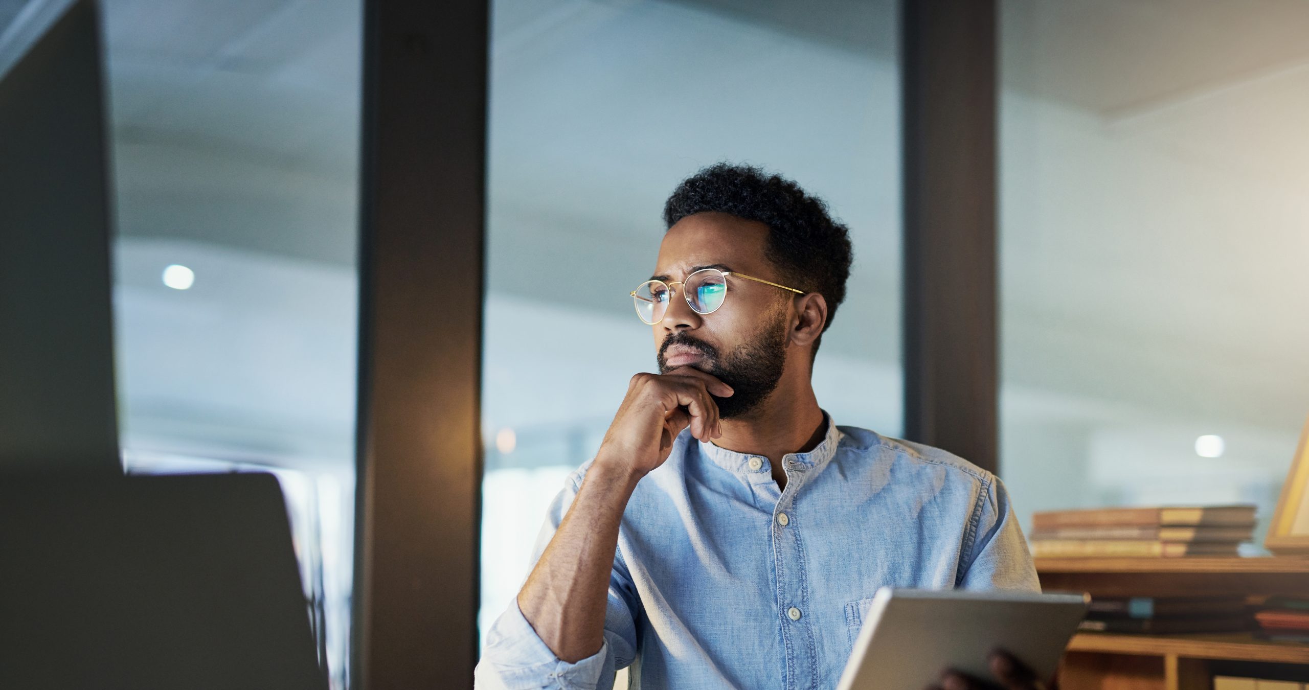 He'll stay until he has it all figured out