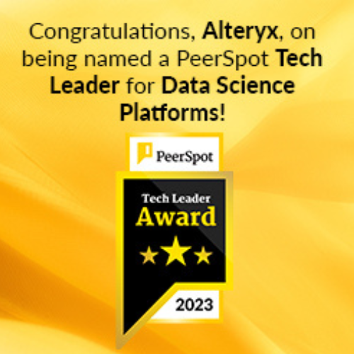 2023 PeerSpot Tech Leader Awards Image