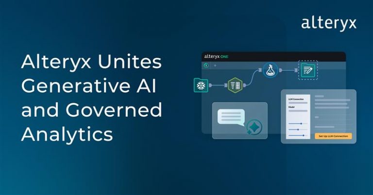 Alteryx Unites Generative AI with Governed Analytics to Deliver Trusted ...